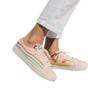 Soludos The Original Ibiza sneakers Rainbow Wave size 6
